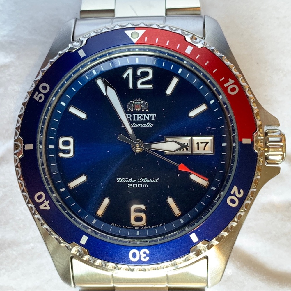 Orient Mako II "Pepsi" Automatic Watch
